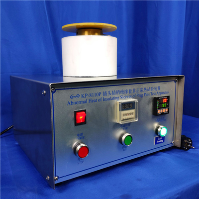 Urządzenie do badania odporności na nienormalne ciepło izolacyjnych tulei kołków wtykowych, sprzęt testowy IEC 60884-1