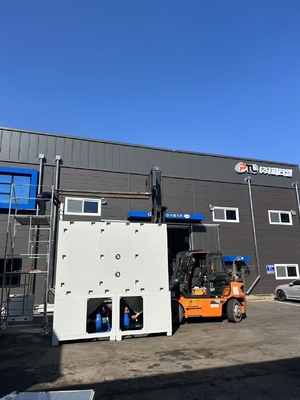 Duża komora badawcza pyłu 3x3x3m / komora próby pyłu zgodna z IEC 60529 / komora próby pyłu IP5X6X