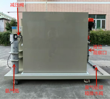 IEC60335-2-84 Komora badawcza amoniaku i kwasu solnego
