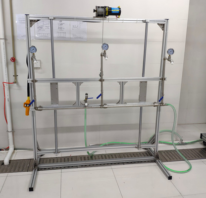 Aluminiowy materiał półkowy Test natrysku wody -IEC62368-1 wydanie 3.0-2018 Załącznik Y.5.3
