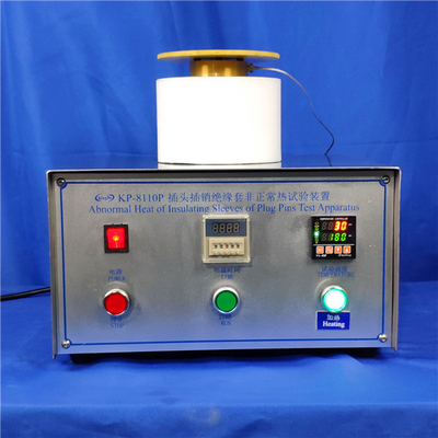 Urządzenie do badania odporności na nienormalne ciepło izolacyjnych tulei kołków wtykowych, sprzęt testowy IEC 60884-1